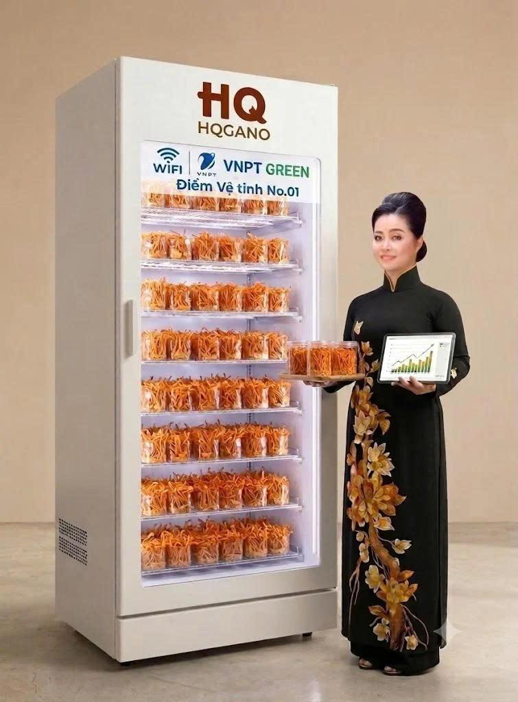 HQGANO Vườn Sâm 1m² - Tủ nuôi trồng thông minh